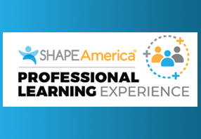 SHAPE America Professional Learning Experience logo