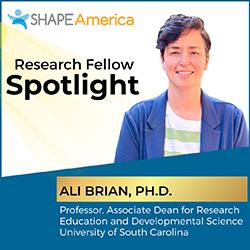 Research Fellow Spotlight Ali Brian headshot